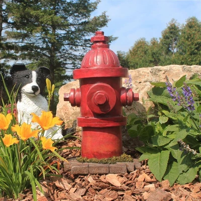 Design Toscano Dog's Second Best Friend Fire Hydrant Statue 3 Design Toscano Dog's Second Best Friend Fire Hydrant Statue