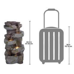 Design Toscano Rocky Peak Cascading Waterfall Garden Fountain -Design Toscano Store GUEST 024e1c27 4d16 49e9 b73b 41d7419542db