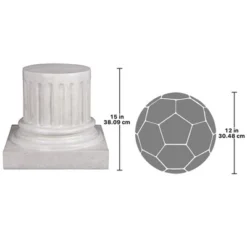 Design Toscano Roman Empire Column Garden Statuary Pedestal: Medium 11 Design Toscano Roman Empire Column Garden Statuary Pedestal: Medium -Design Toscano Store GUEST 02ab6536 acaf 48a9 88d7 7bc3fe5b3501