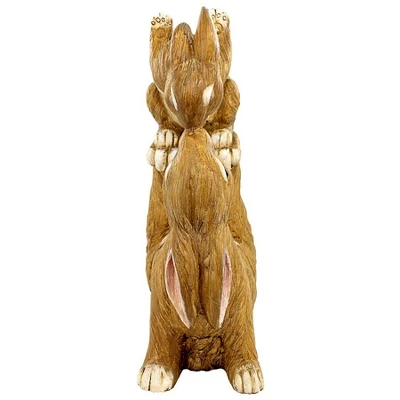 Design Toscano Balancing Bunny Love Garden Rabbit Statue 5 Design Toscano Balancing Bunny Love Garden Rabbit Statue - Image 3