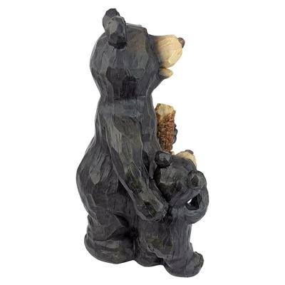 Design Toscano Black Forest Bear Pair Sculpture - Multicolored 5 Design Toscano Black Forest Bear Pair Sculpture - Multicolored - Image 3