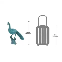 Design Toscano Pleasant Peacock Cast Bronze Garden Statue 7 Design Toscano Pleasant Peacock Cast Bronze Garden Statue -Design Toscano Store GUEST 052839b8 6590 42b2 bfe1 0c025ecaacca