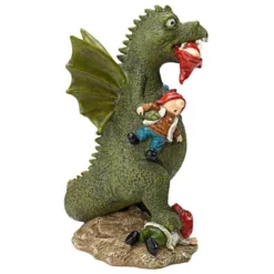 Design Toscano Dragon's Gonna Get Ya! Garden Gnome Apocalypse Statue -Design Toscano Store GUEST 065c9b08 114a 4849 aa42 abf34560677a