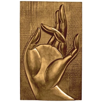 Design Toscano Mayura Mudra Buddhist Wall Sculpture 3 Design Toscano Mayura Mudra Buddhist Wall Sculpture