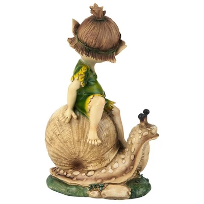 Design Toscano Pixie Pete Elfin Gnome Garden Statue 4 Design Toscano Pixie Pete Elfin Gnome Garden Statue - Image 2