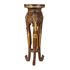 Design Toscano Majestic Elephant Sculptural Pedestal -Design Toscano Store GUEST 0a65f72e 46ae 49e2 9145 3612d6621482