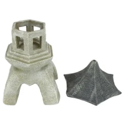 Design Toscano Pagoda Lantern Sculpture: Set Of Two Large -Design Toscano Store GUEST 0ab22375 5157 4a6f 81f1 53680e53251f