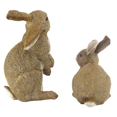 Design Toscano Bashful And Hopper Garden Bunnies Collection: Set Of Two 7 Design Toscano Bashful And Hopper Garden Bunnies Collection: Set Of Two - Image 5