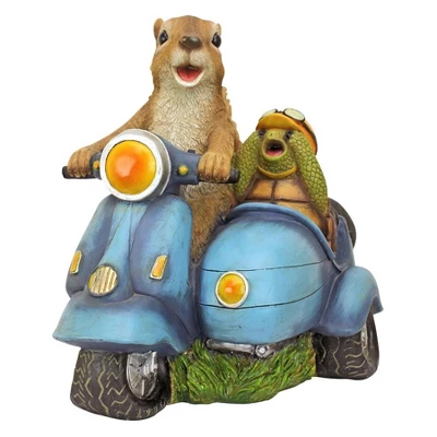 Design Toscano Born To Be Wild Squirrel On Motorcycle Statue - Multicolored 4 Design Toscano Born To Be Wild Squirrel On Motorcycle Statue - Multicolored - Image 2