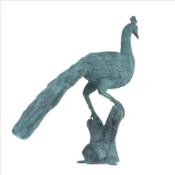 Design Toscano Pleasant Peacock Cast Bronze Garden Statue 6 Design Toscano Pleasant Peacock Cast Bronze Garden Statue -Design Toscano Store GUEST 123cad55 8c2b 462e 9390 ce20ed8e6c09