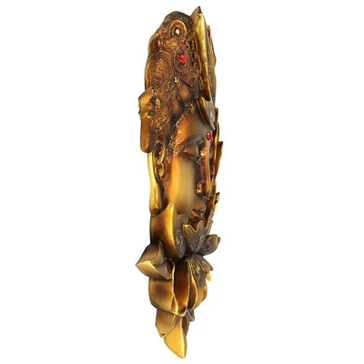 Design Toscano Enlightened Deities Wall Sculptures: Guan Yin 5 Design Toscano Enlightened Deities Wall Sculptures: Guan Yin - Image 3