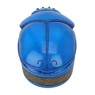 Design Toscano Pharaoh Amenhotep Royal Scarab Sculptural Box 6 Design Toscano Pharaoh Amenhotep Royal Scarab Sculptural Box - Image 4