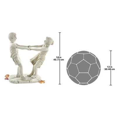 Design Toscano Ring Around The Rosie Garden Statue: Large 3 Design Toscano Ring Around The Rosie Garden Statue: Large