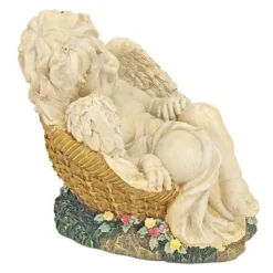 Design Toscano Afternoon Nap Angel Sculpture - Medium - Multicolored -Design Toscano Store GUEST 1663509e a0d1 4a32 9aea 3ff8c10b09c2