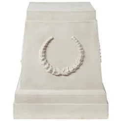 Design Toscano Grande Laurel Sculptural Plinth Base -Design Toscano Store GUEST 17398566 4f37 4d8b 8274 0611d3a4bb27