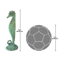 Design Toscano Seahorse Bronze Garden Statue -Design Toscano Store GUEST 17efa84b cac6 45fe 958f 3024de873669