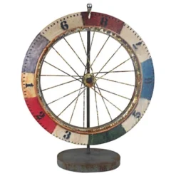 Design Toscano Carnival Game Wheel Of Chance Metal Sculpture -Design Toscano Store GUEST 18d3649b 626b 4f1f a312 502ca77de81f