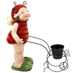 Design Toscano Polly The Lady Bug Fairy Garden Helper Statue -Design Toscano Store GUEST 1b25514f 90c2 441d 9f87 01076616dfe6
