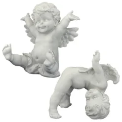 Design Toscano Topsy And Turvey The Cherub Twins Statues: Set Of Two -Design Toscano Store GUEST 1e00478d c5fc 4724 984a 12c2a89d4bc6