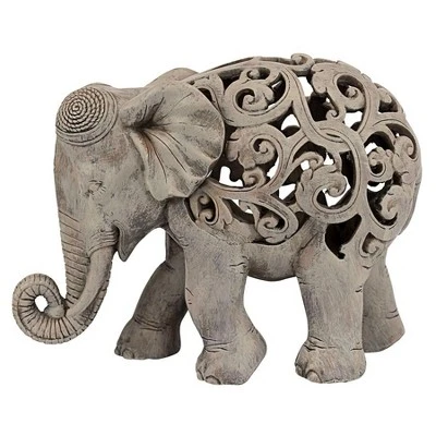 Design Toscano Anjan The Elephant Jali Sculpture 7 Design Toscano Anjan The Elephant Jali Sculpture - Image 5
