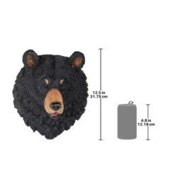 Design Toscano American Black Bear Sculptural Wall Trophy -Design Toscano Store GUEST 1f14ebed c229 4cbc bb97 966486ab54a4