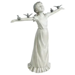 Design Toscano Basking In God's Glory Little Girl Statue: Large -Design Toscano Store GUEST 1f5c8d5b fa3b 4267 b3fc 58893e6b68b0