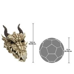 Design Toscano Stoker's Moors Dragon Skull Sculpture: Large -Design Toscano Store GUEST 2221f696 732d 4449 a99c feaf64940df4