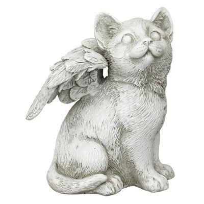 Design Toscano Loving Friend, Memorial Pet Cat Statue 6 Design Toscano Loving Friend, Memorial Pet Cat Statue - Image 4
