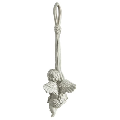 Design Toscano Angelic Play Hanging Sculptures - Off-White 5 Design Toscano Angelic Play Hanging Sculptures - Off-White - Image 3