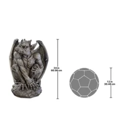 Design Toscano Silas The Gargoyle Sentry Statue: Large -Design Toscano Store GUEST 26dd4aea 2449 4cfb 9767 082ff1157513