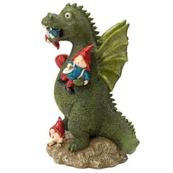 Design Toscano Dragon's Gonna Get Ya! Garden Gnome Apocalypse Statue -Design Toscano Store GUEST 27168137 82de 433e 80aa e6e88d525e61