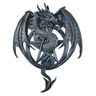 Design Toscano The Dragons Pentacle Wall Sculpture 3 Design Toscano The Dragons Pentacle Wall Sculpture