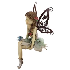 Design Toscano Fannie, The Fairy Sitting Statue -Design Toscano Store GUEST 284ebaf4 2c0e 4d39 b86f 1c1418ed43fe