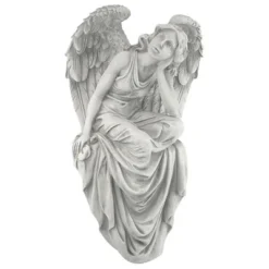 Design Toscano Resting Grace Sitting Angel Sculpture - Large, Off-White -Design Toscano Store GUEST 285cda4b 0a87 45bd b369 ecc01efda207