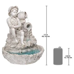 Design Toscano Little Fisherman At The Fishin' Hole Sculptural Fountain -Design Toscano Store GUEST 29d6820a 49d3 4cb9 bf51 cd8358397e0d