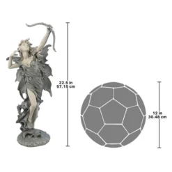 Design Toscano Rhiannon The Archer Garden Fairy Statue: Medium 13 Design Toscano Rhiannon The Archer Garden Fairy Statue: Medium -Design Toscano Store GUEST 2ccc237f 060c 4e0e abae 359d7ab730fe