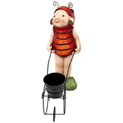Design Toscano Polly The Lady Bug Fairy Garden Helper Statue -Design Toscano Store GUEST 2f720611 c2d7 467f b514 87de38e9e569