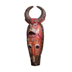 Design Toscano Masks Of The Congo Wall Sculptures: Cape Buffalo