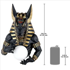 Design Toscano Anubis, Egyptian God Of The Underworld Illuminated Wall Sculpture -Design Toscano Store GUEST 3643bbc5 a8d6 4637 816f 954114bea22c