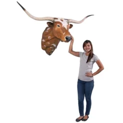 Design Toscano Texas Longhorn Bull Sculptural Wall Trophy - Multicolored -Design Toscano Store GUEST 36d4ed66 3ae7 4250 bf78 df6ca6e4702d