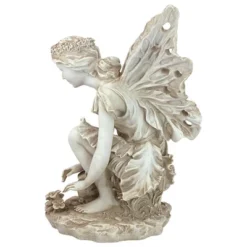 Design Toscano Fiona, The Flower Fairy Sculpture - Off-White -Design Toscano Store GUEST 39ddc533 ebd7 4e5c 9dce a4b2a69f3ace