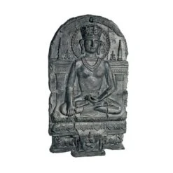 Design Toscano Earth Witness Buddha Sculptural Wall Frieze