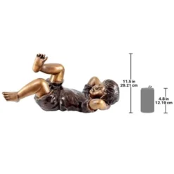 Design Toscano Lazy Days, Resting Boy Cast Bronze Piped Garden Statue -Design Toscano Store GUEST 409f5017 7775 4989 9279 fdc8b2cb30c1