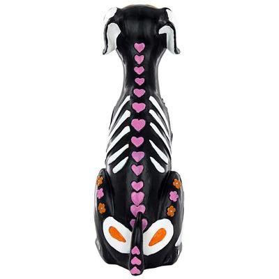 Design Toscano Dia De Los Muertos El Perro Sugar Skull Dog Statue 6 Design Toscano Dia De Los Muertos El Perro Sugar Skull Dog Statue - Image 4