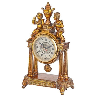 Design Toscano Arch Of Aion God Of Time Pendulum Mantel Clock 3 Design Toscano Arch Of Aion God Of Time Pendulum Mantel Clock