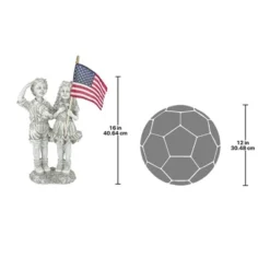 Design Toscano Patriotic Flag Children Statue -Design Toscano Store GUEST 4530aee4 6845 4a86 a7d7 6982b8368701