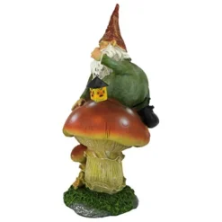 Design Toscano Tesla With The Lamp Garden Gnome Statue - Multicolored -Design Toscano Store GUEST 4627b6cf ec18 46a2 bd06 721710c9ff1b