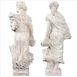 Design Toscano Flora And Proserpina, Goddesses Of Growth Garden Statues: Set Of Two -Design Toscano Store GUEST 47cae5a8 97eb 48e5 ae24 481484138d0f