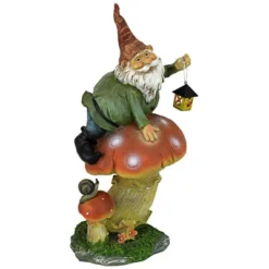 Design Toscano Tesla With The Lamp Garden Gnome Statue - Multicolored -Design Toscano Store GUEST 4da6819d ebf9 4406 9a95 4dcb0db93418