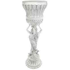 Design Toscano Les Filles Joyeuses Neoclassical Pedestal Urn
